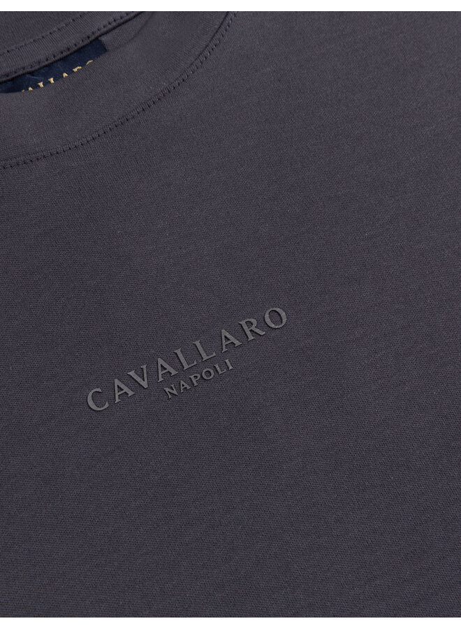 Cavallaro Luciano t-shirt antraciet