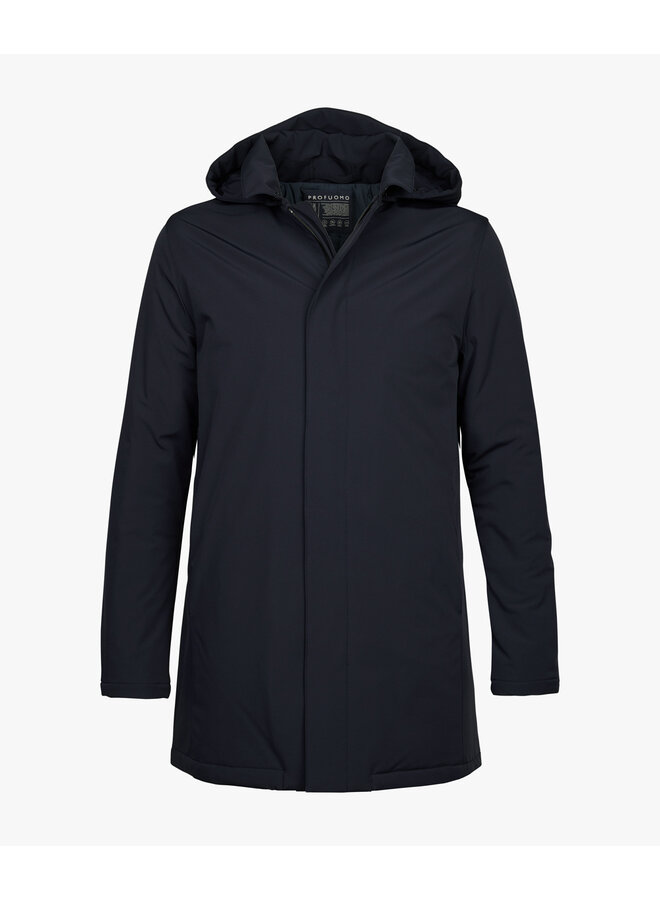 Profuomo magnetclose winterjas navy