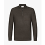 Profuomo halfzip pullover bruin