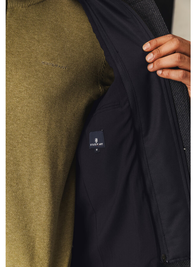 State of Art winterjas coat antraciet
