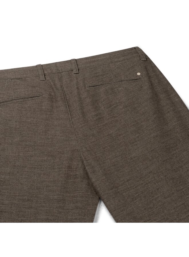 North 84 chino wollook brown lengte 32