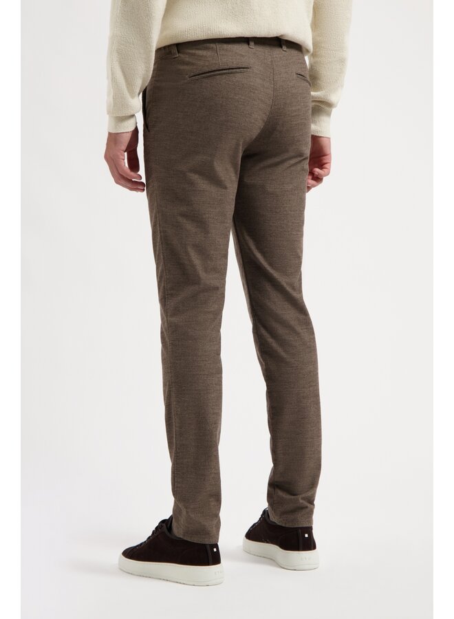 North 84 chino wollook brown lengte 34