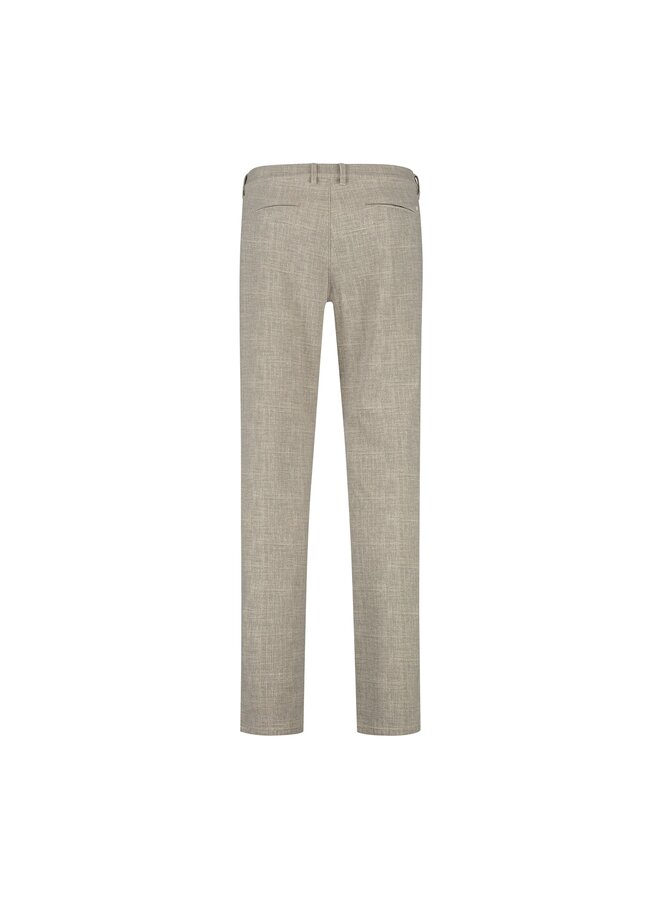 North 84 chino ruit beige lengte 32