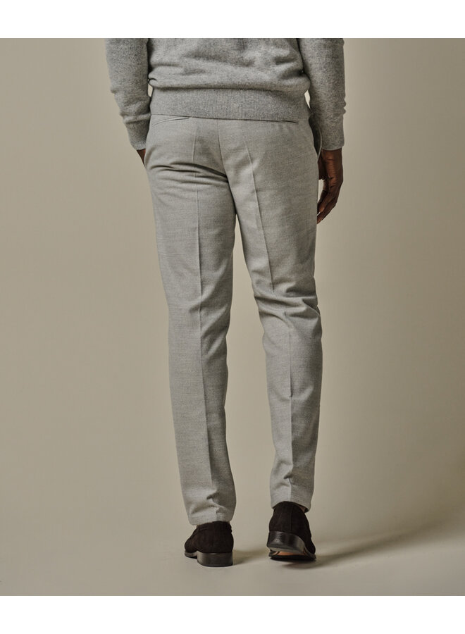 Profuomo chino cotton flanel grey