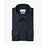 Profuomo Japanese knitted twill shirt navy