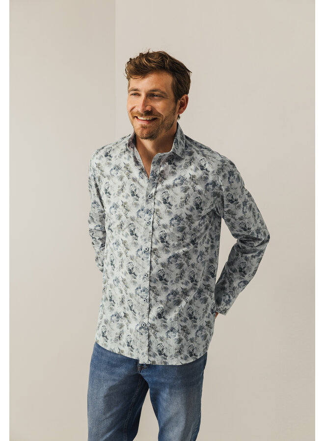 State of Art shirt lange mouw bloemprint