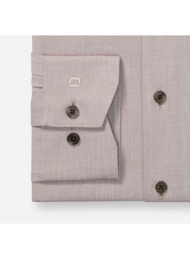 Olymp Modern fit shirt climate control beige