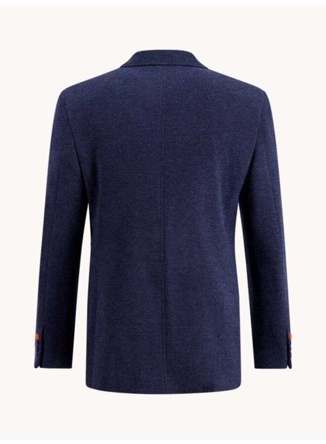 A Fish named Fred pique blazer darkblue