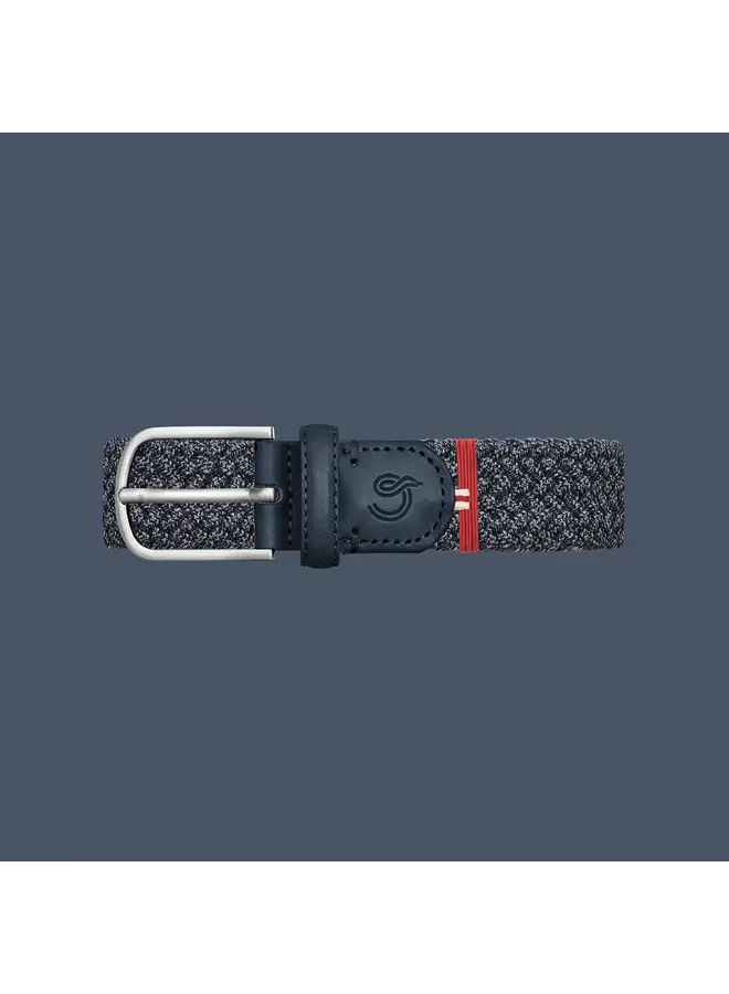 La Boucle wool effect gevlochten riem Loch Ness
