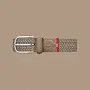 Boucle riem gevlochten wool effect Aberdeen