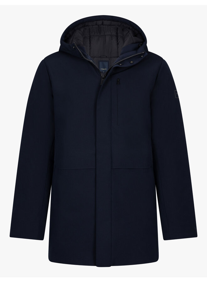 Cavallaro winterjas Tervigio parka dark navy