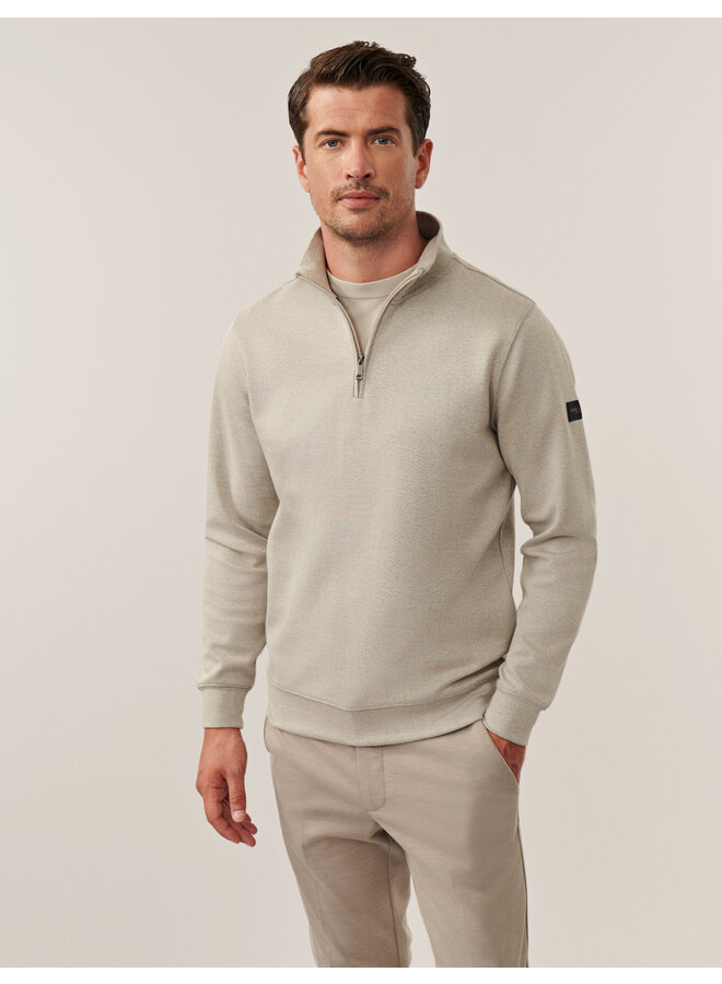 Cavallaro sweater half zip Marcio dark kit
