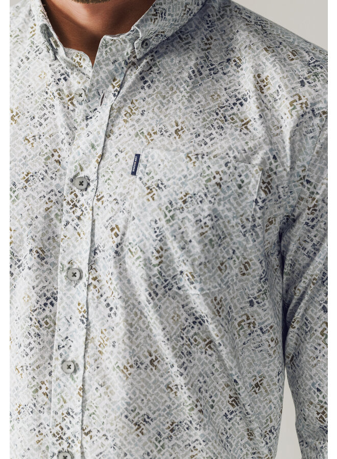 State of Art shirt lange mouw all-over print