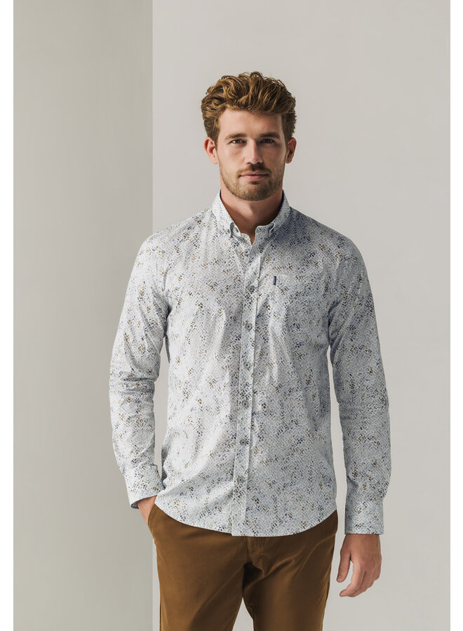 State of Art shirt lange mouw all-over print