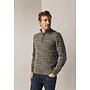 State of Art pullover met rits gemêleerd