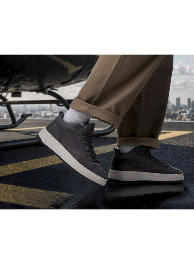 Rehab Russel sneaker donkergrijs