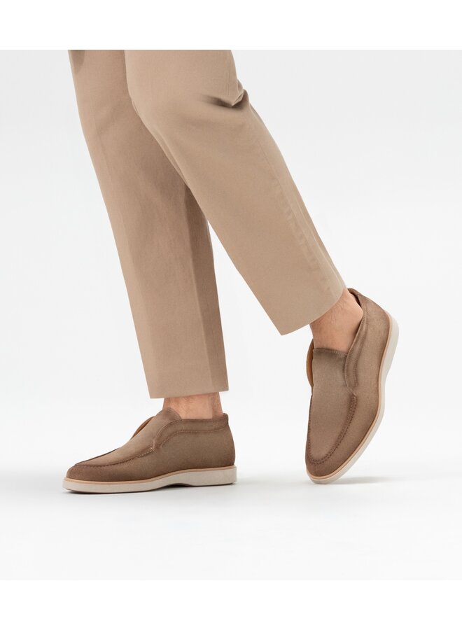 Magnanni loafer boot Loda taupe suede