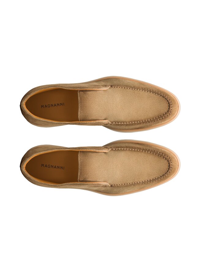 Magnanni loafer boot Loda taupe suede