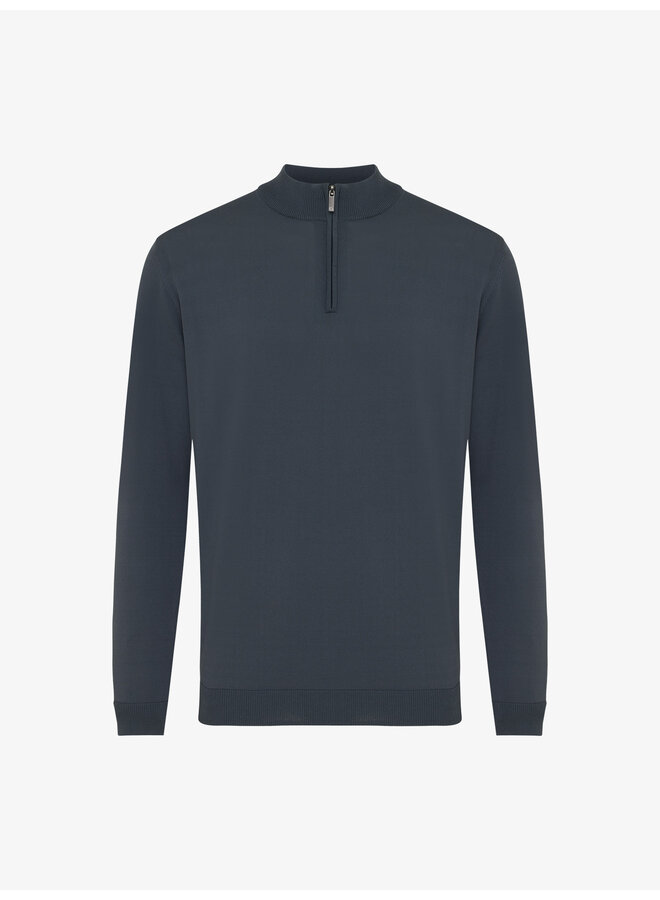 Gentiluomo half zip pullover cooldry pertrol