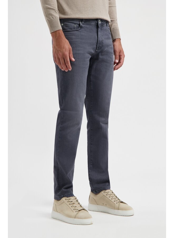 North84 5 pocket jeans Candiani grijs lengte 32