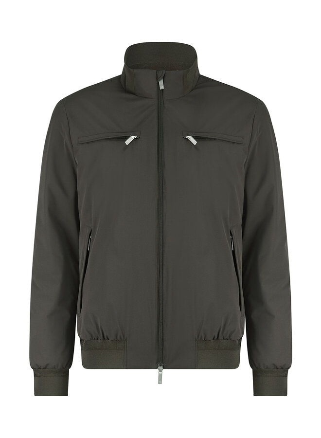 Agiato winterjas Stefano bruin