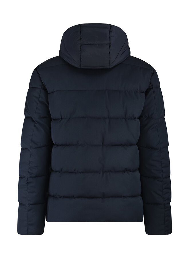 Agiato winterjas Matteo dark navy