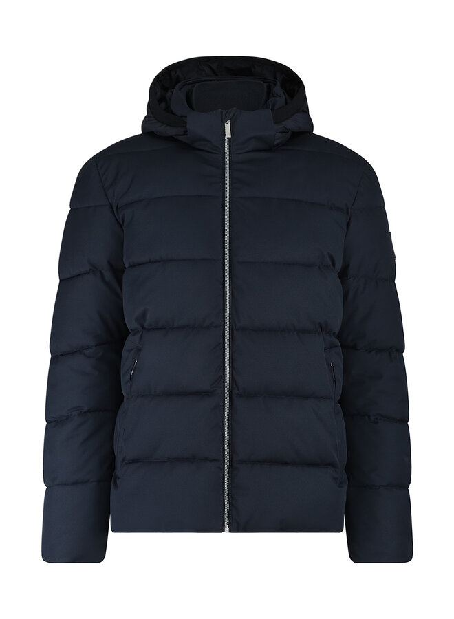 Agiato winterjas Matteo dark navy