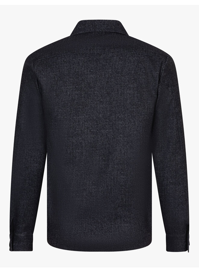 Cavallaro overshirt Zento jersey black