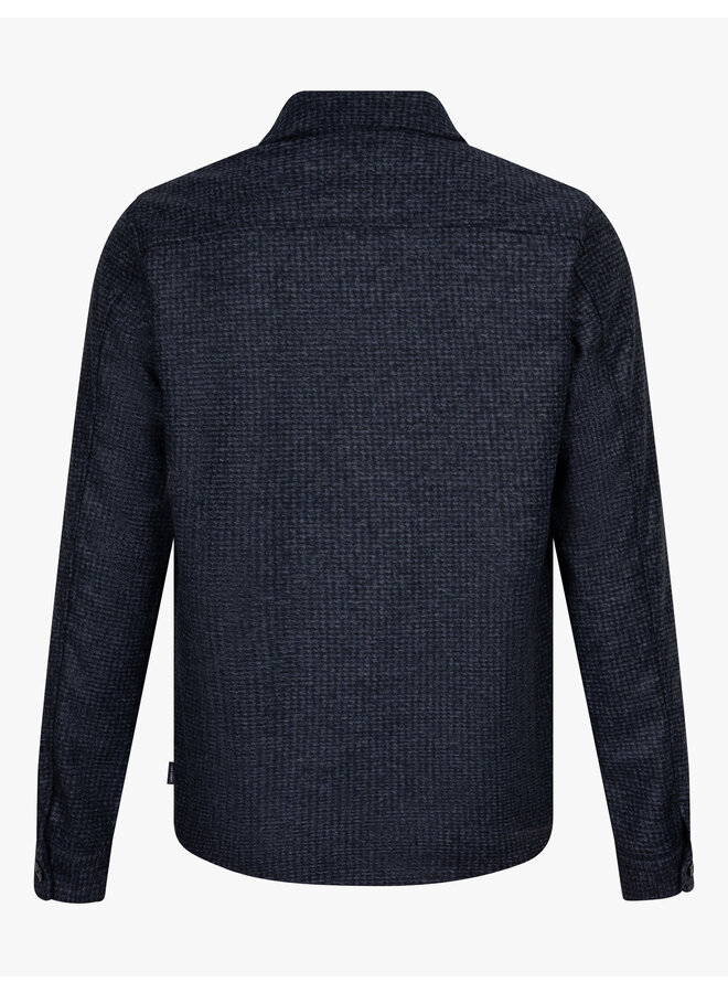 Cavallaro Platinum collectie Elisio overshirt dark blaue