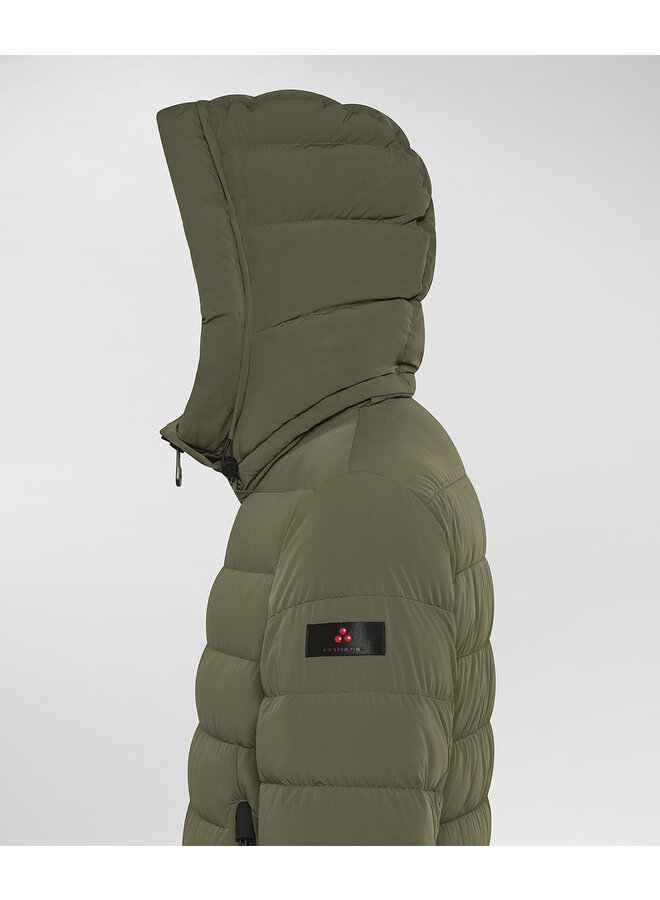 Peuterey winterjas Boggs stretch leaf green