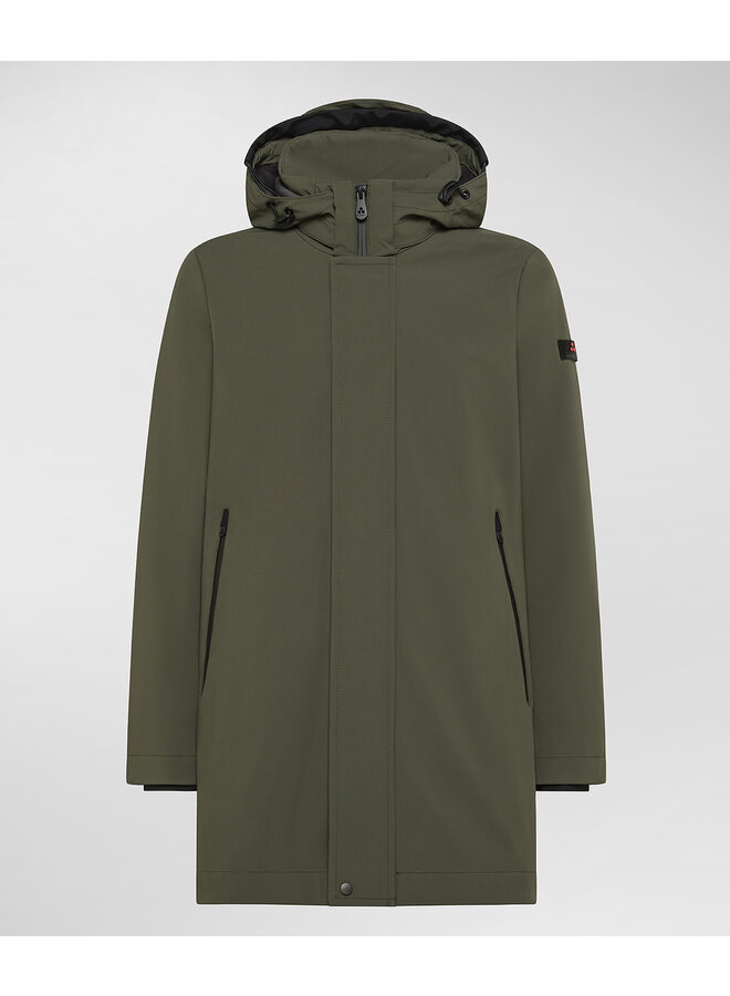 Peuterey Albali trench coat winterjas groen