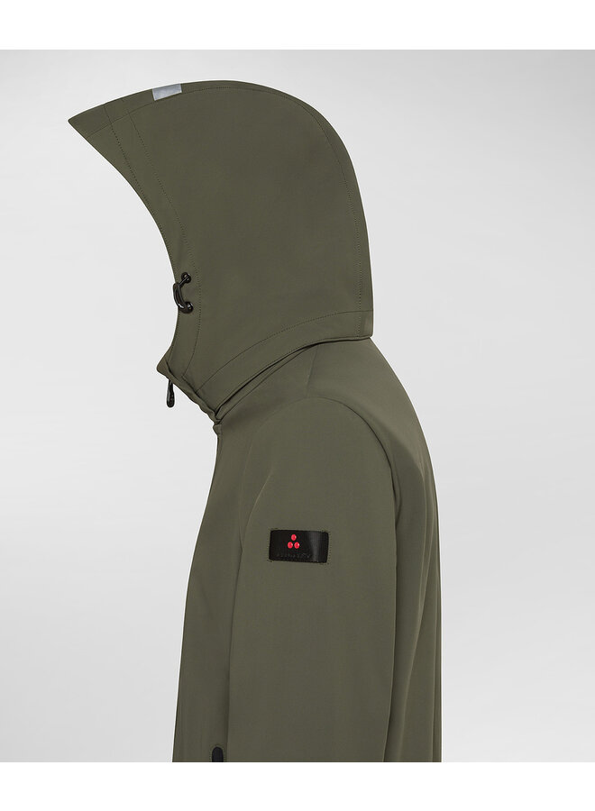 Peuterey Albali trench coat winterjas groen