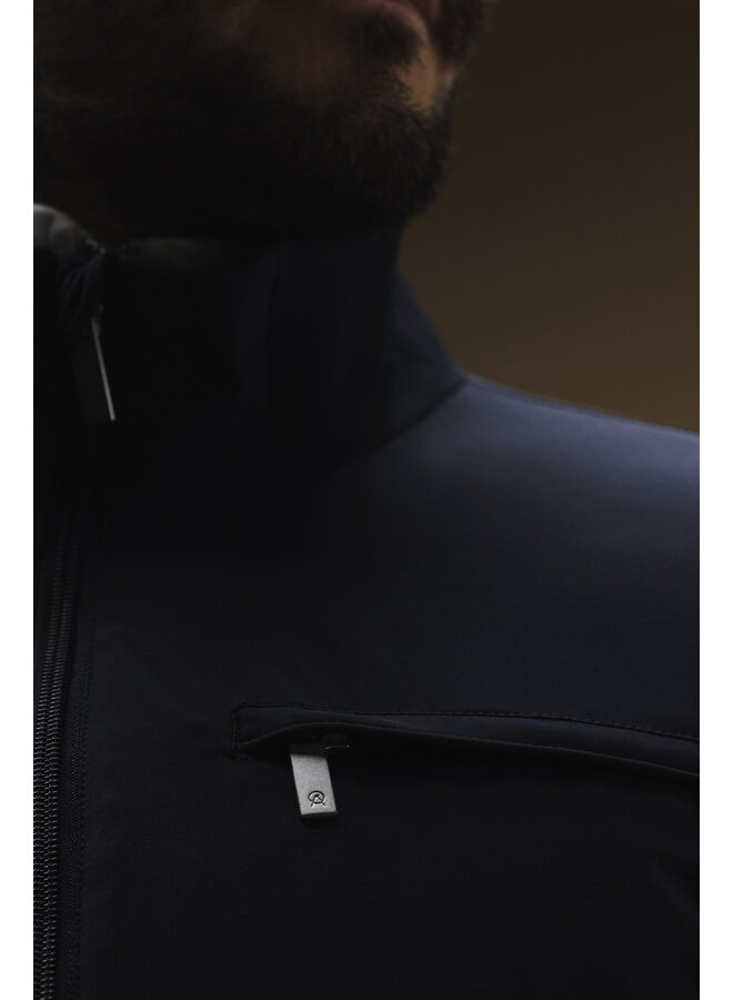 Agiato winterjas Stefano navy