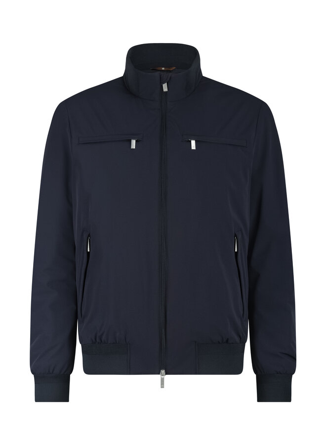 Agiato winterjas Stefano navy