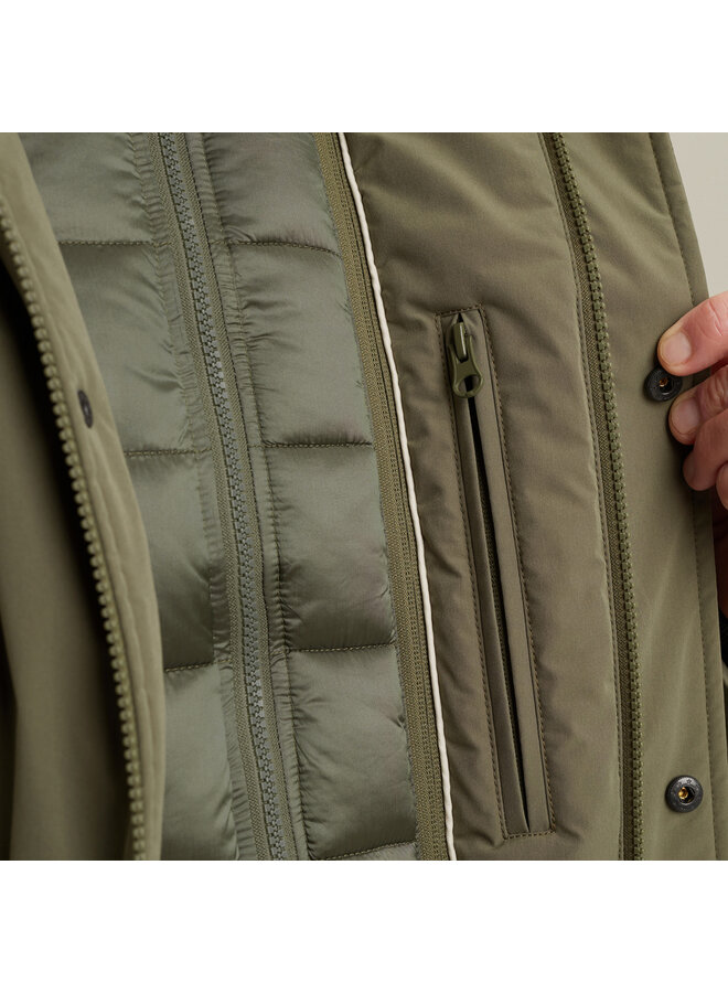 Vanguard winterjas V-Double coat dusty olive