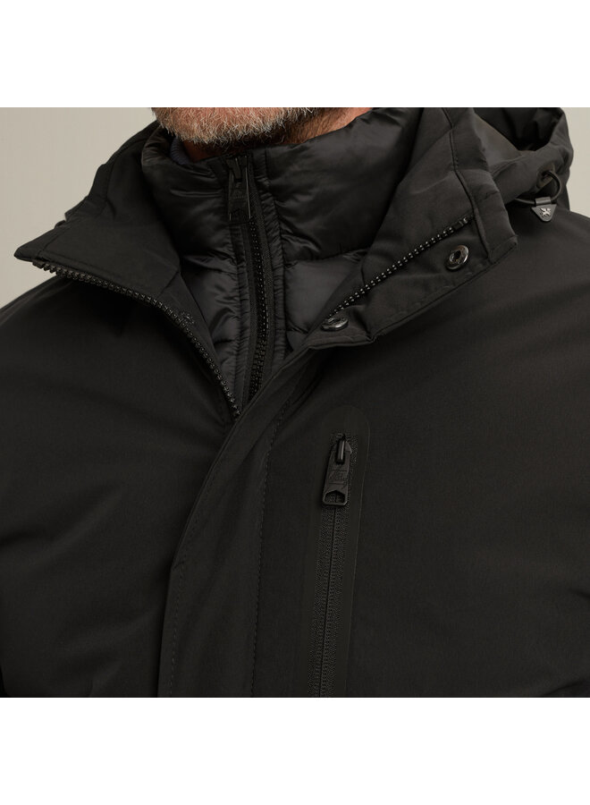 Vanguard winterjas V-Double coat black