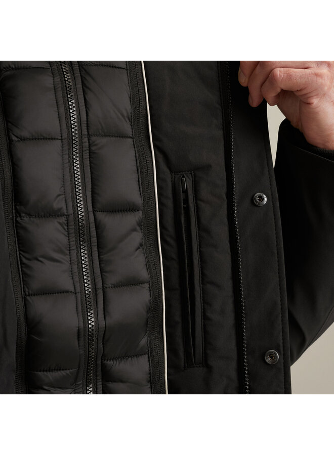 Vanguard winterjas V-Double coat black