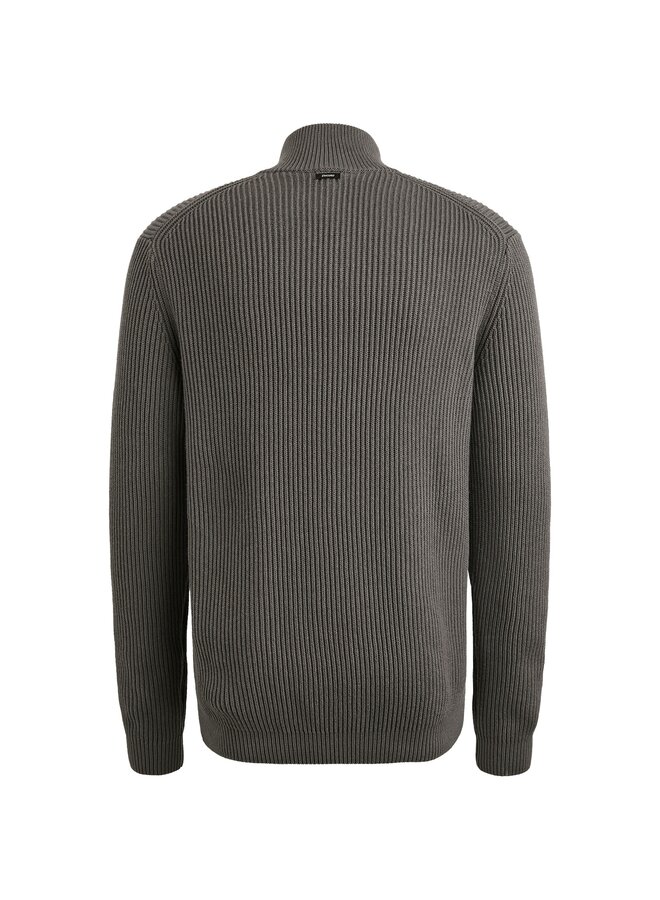 Vanguard half zip pullover kabel krijs