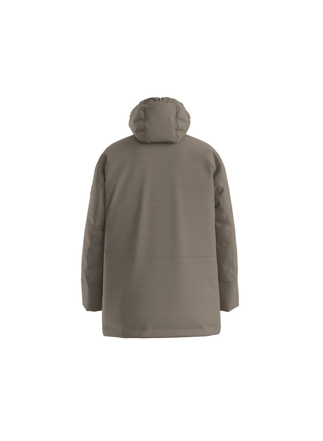 Boss Orange Parka winterjas Khaki