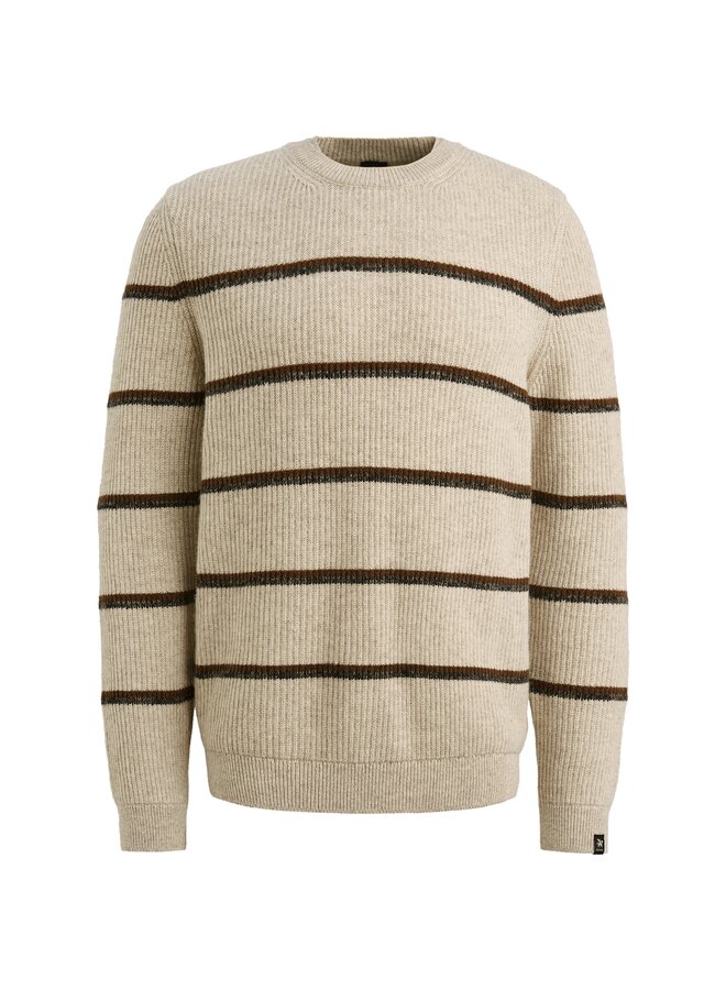 Vanguard pullover ronde hals streep