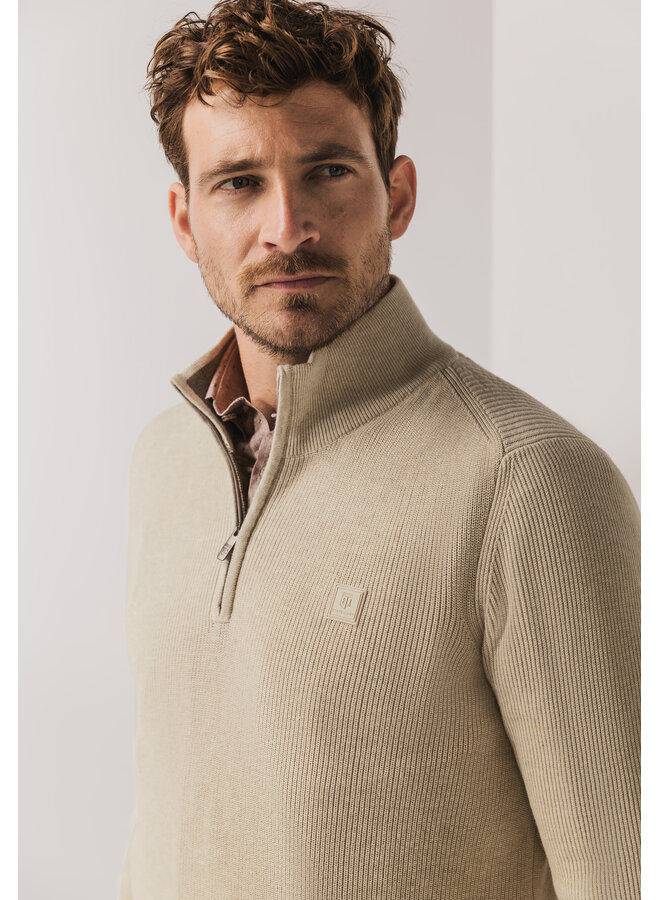 State of Art pullover half zip katoen kit