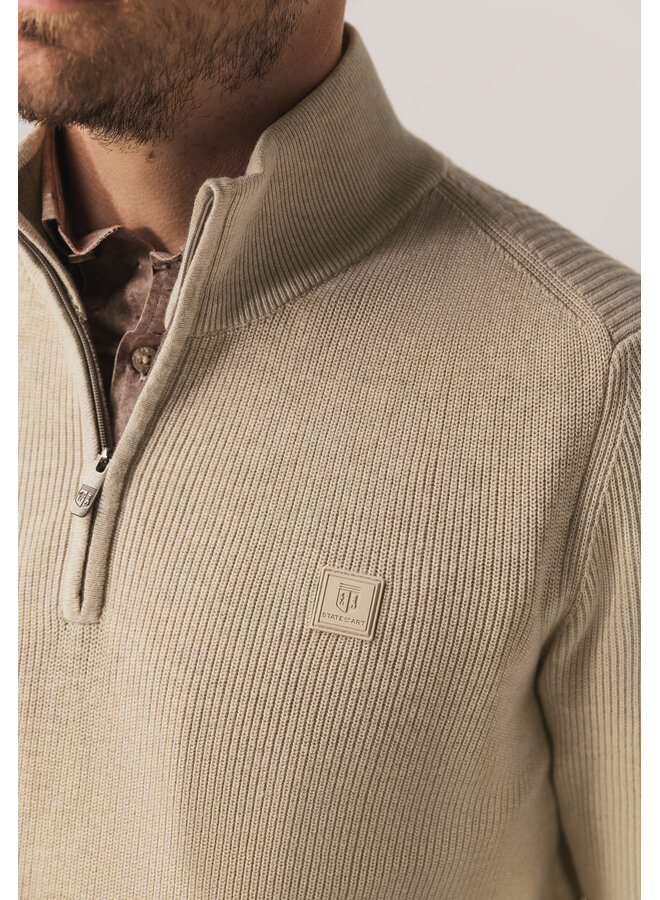 State of Art pullover half zip katoen kit