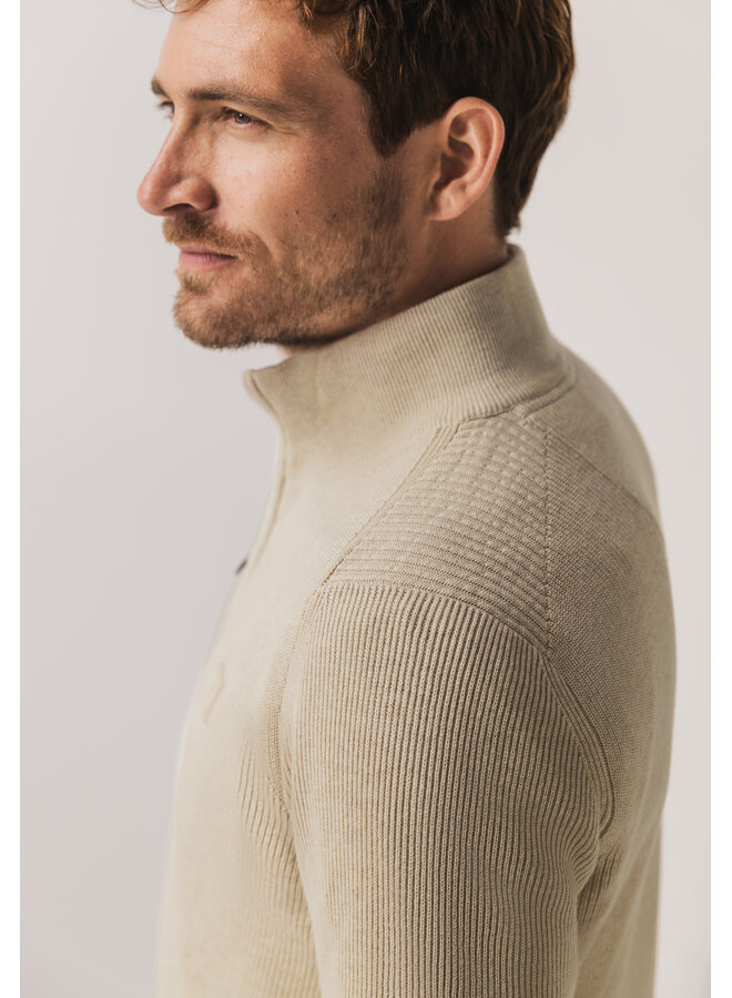 State of Art pullover half zip katoen kit