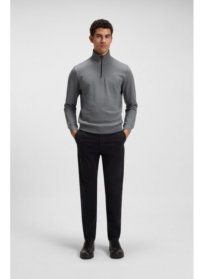 Hugo Boss half zip sweater grijs