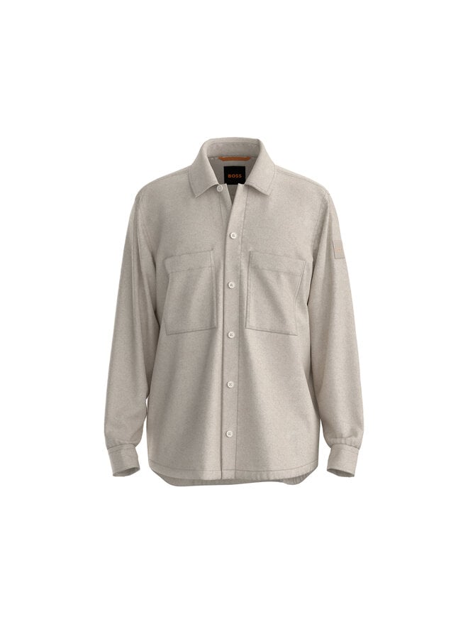 Boss Orange overshirt light beige