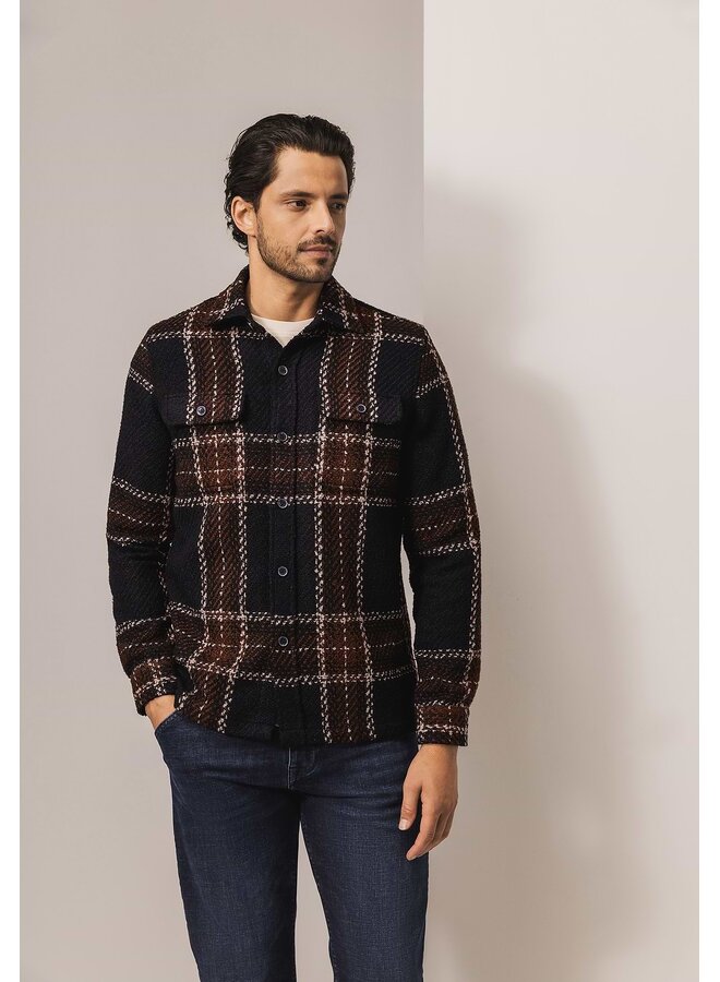 State of Art overshirt ruit burgundy