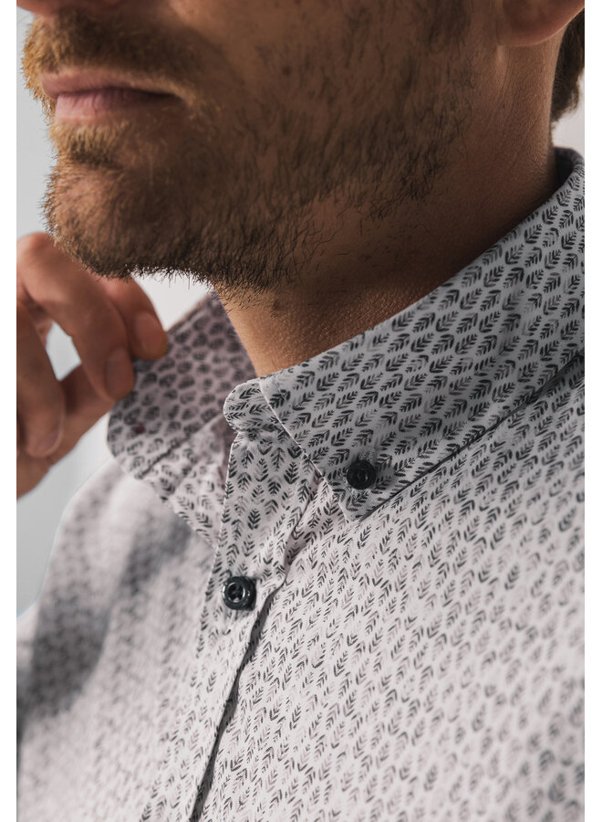 State of Art overhemd lange mouw fancy print frijs