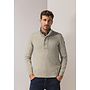 State of Art half zip pullover met knoop