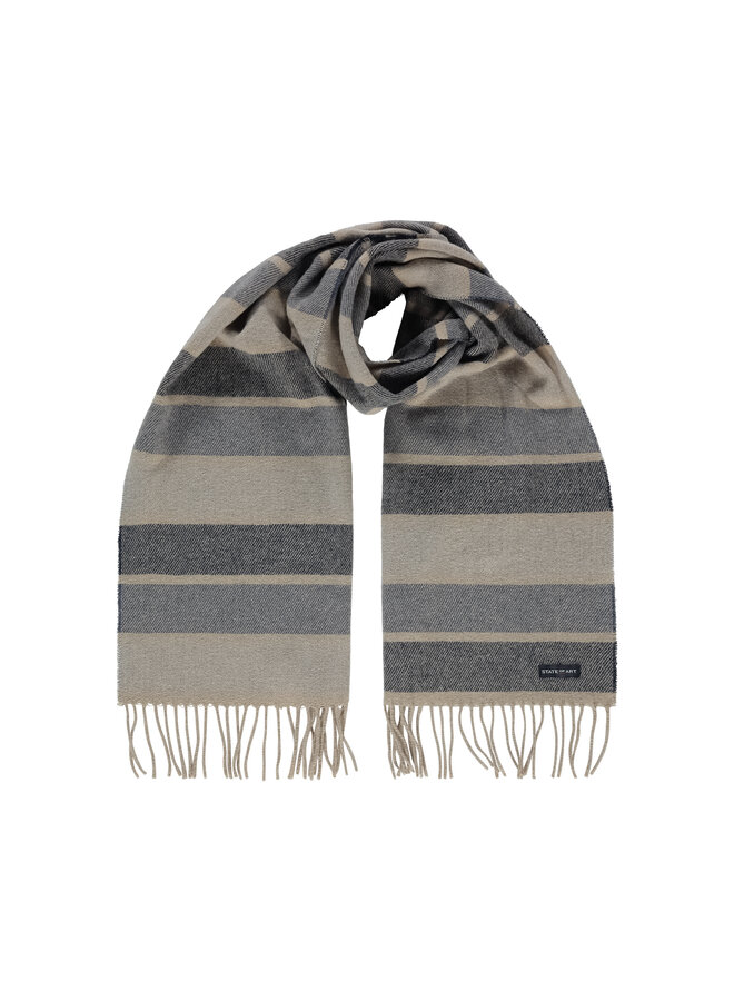 State of Art shawl blauw