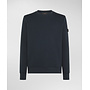 Peuterey ronde hals sweater Saidor donkerblauw